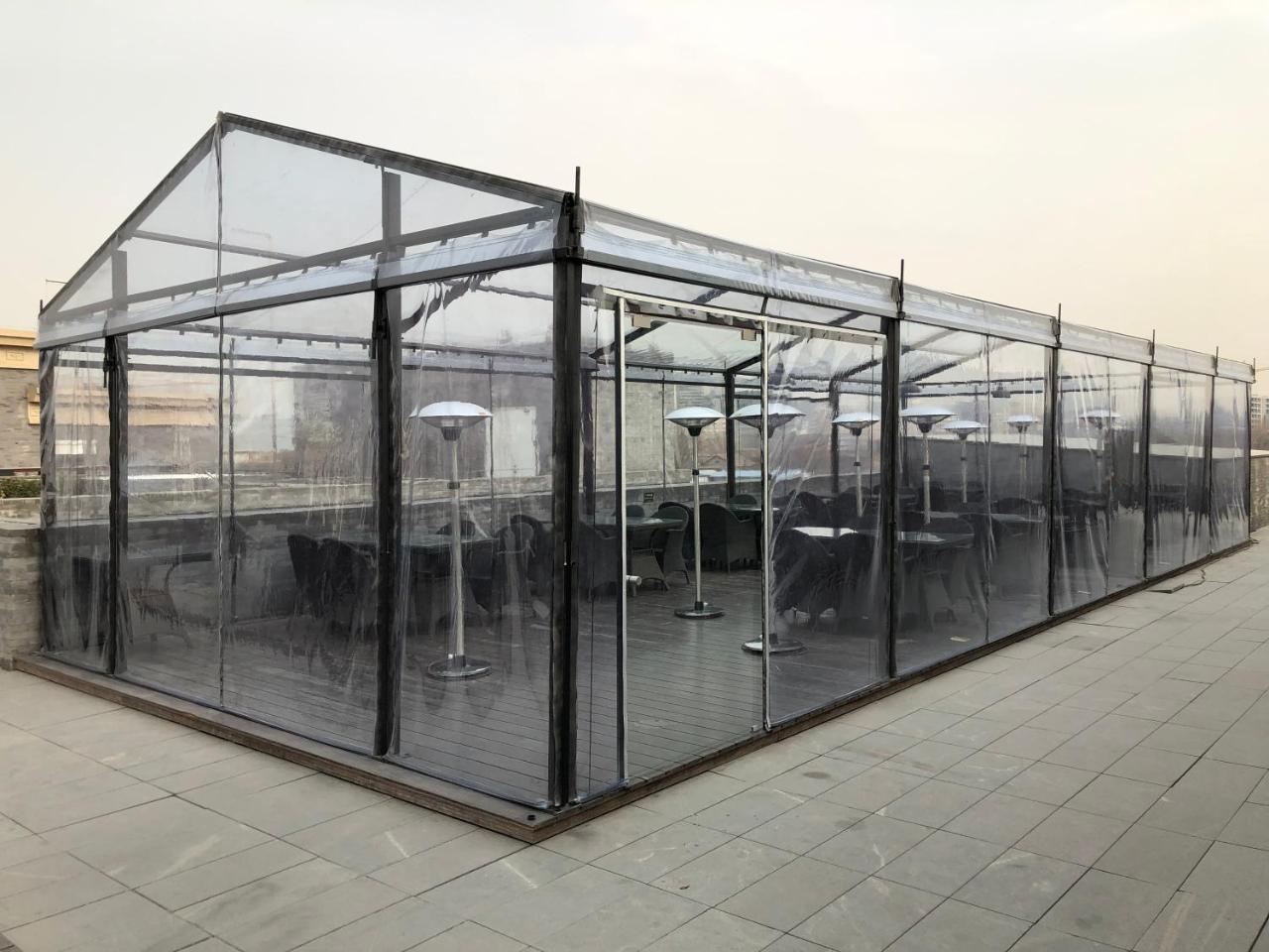 The Emperor Tiananmen Beijing 호텔 외부 사진 A polycarbonate greenhouse
