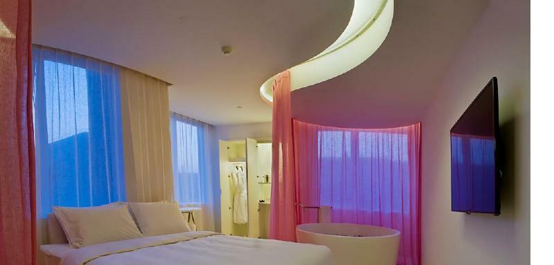 The Emperor Tiananmen Beijing 호텔 외부 사진 A room at the Standard East Village